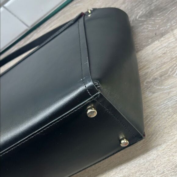 7372 Kate Spade black leather crossbody 244017372 - Picture 8 of 16